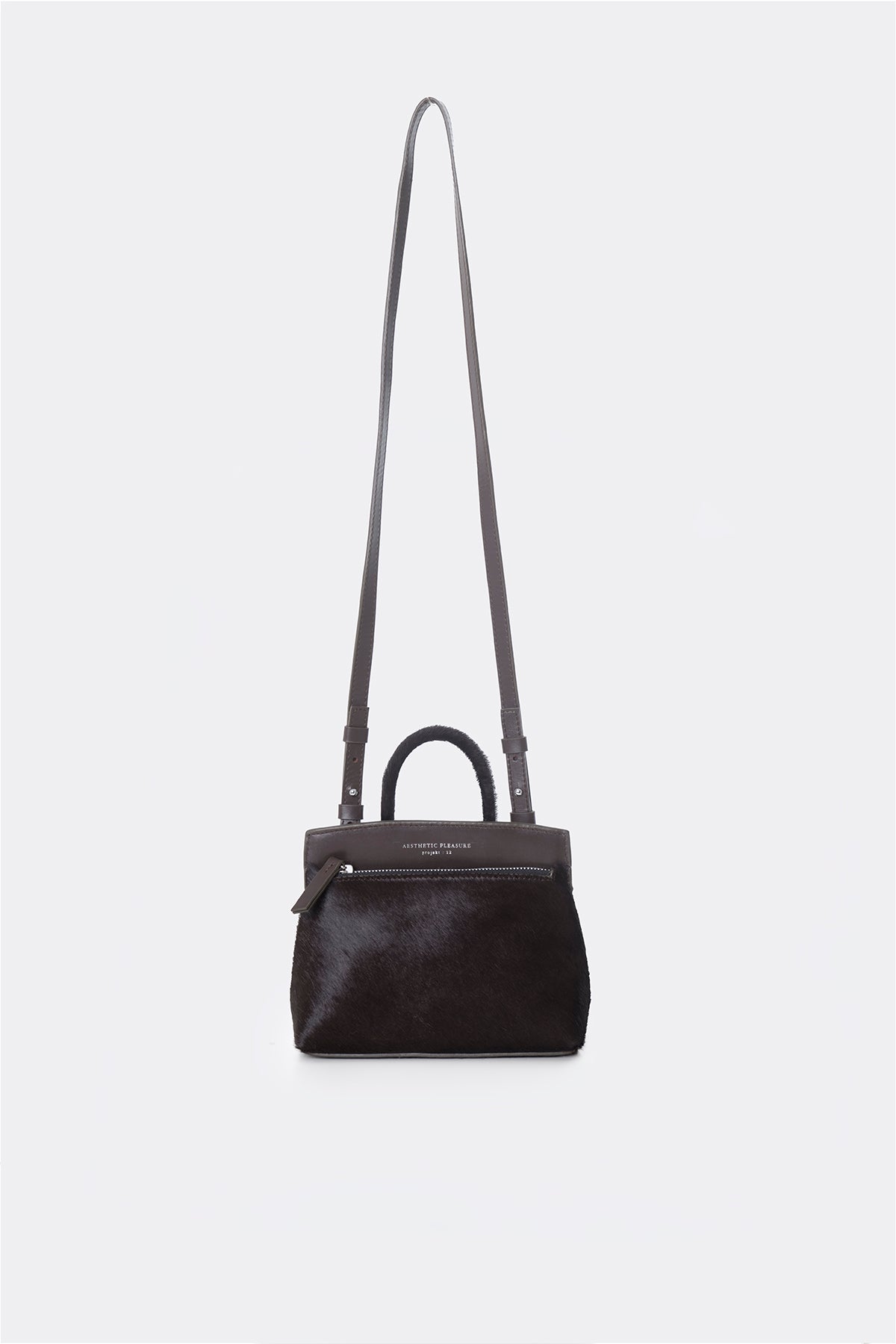 Mini Ace Bag Pony Hair Dark Brown