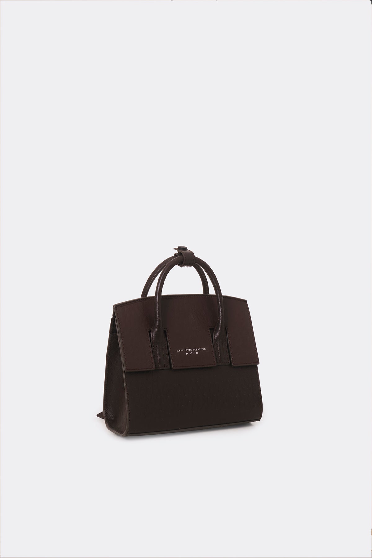 Mini Isolation Bag Ostrich Brown