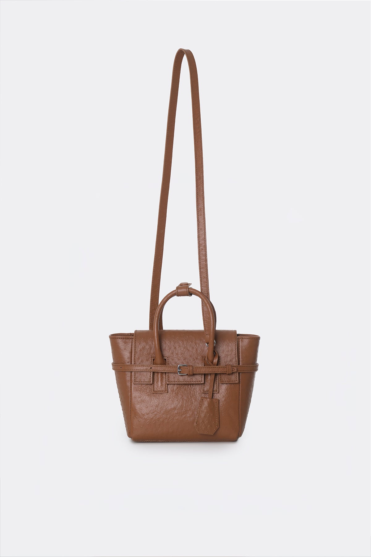 Mini Obi Bag Ostrich Camel