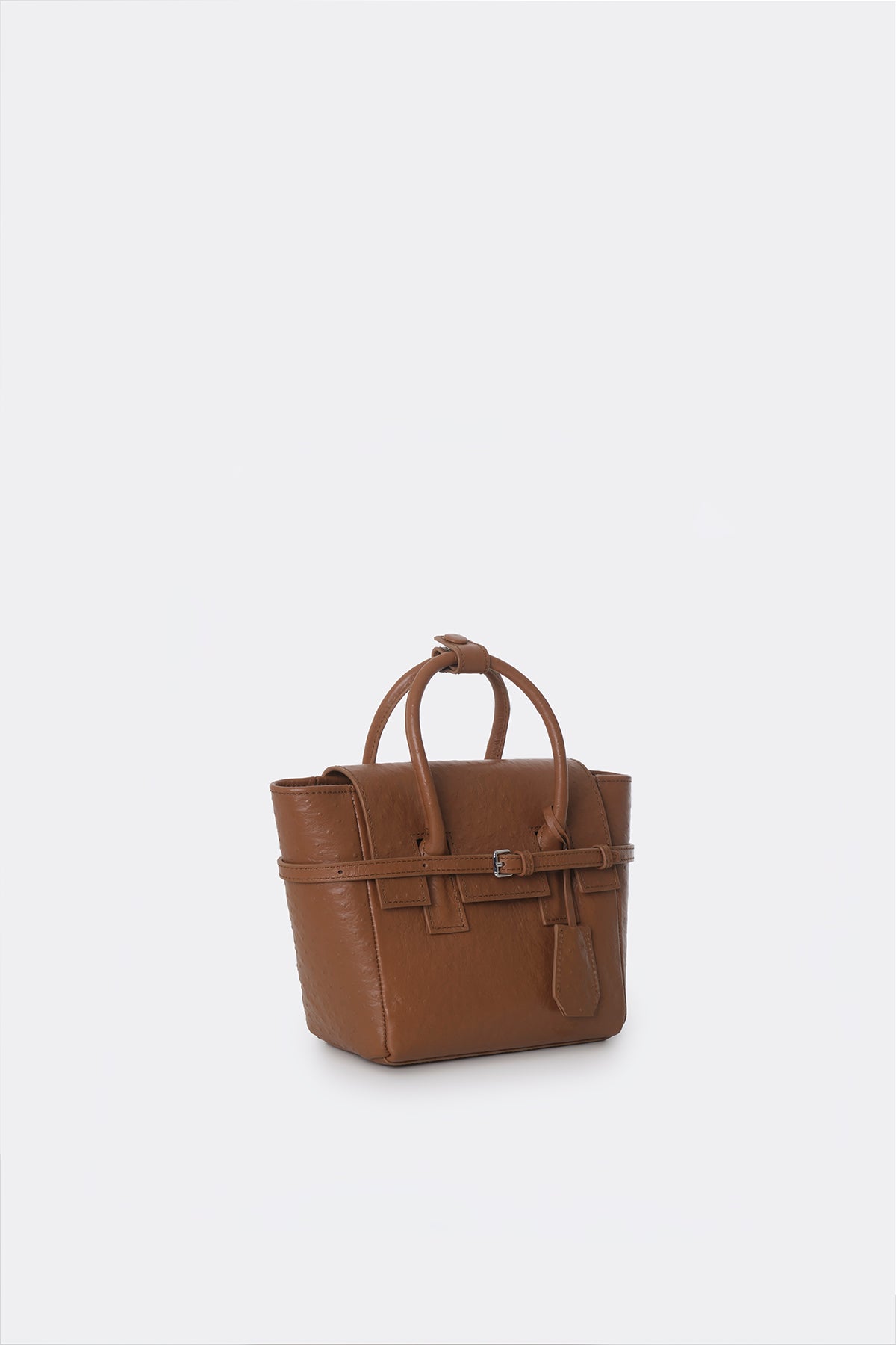 Mini Obi Bag Ostrich Camel