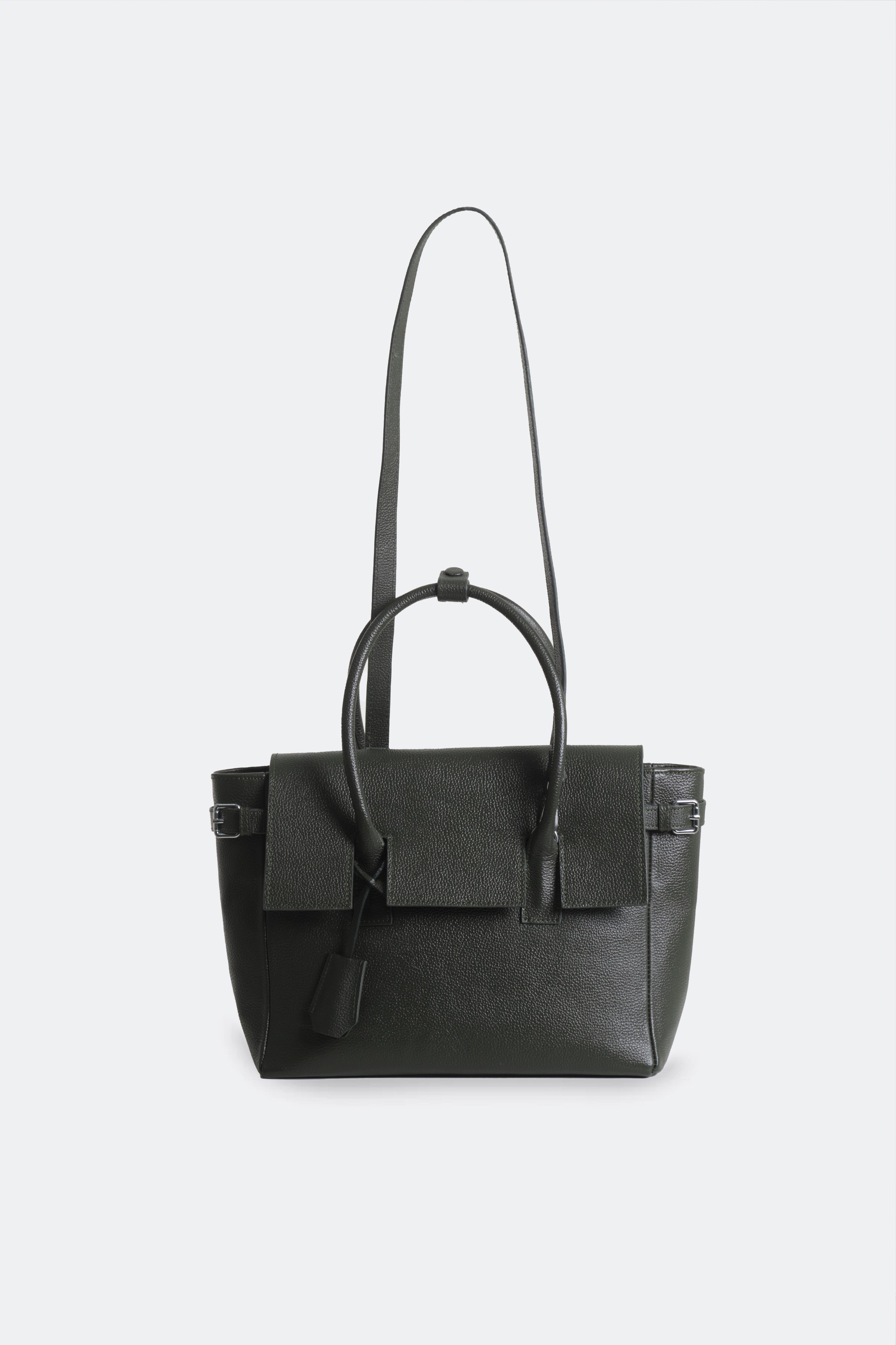 Medium Rocco Bag Grain Olive