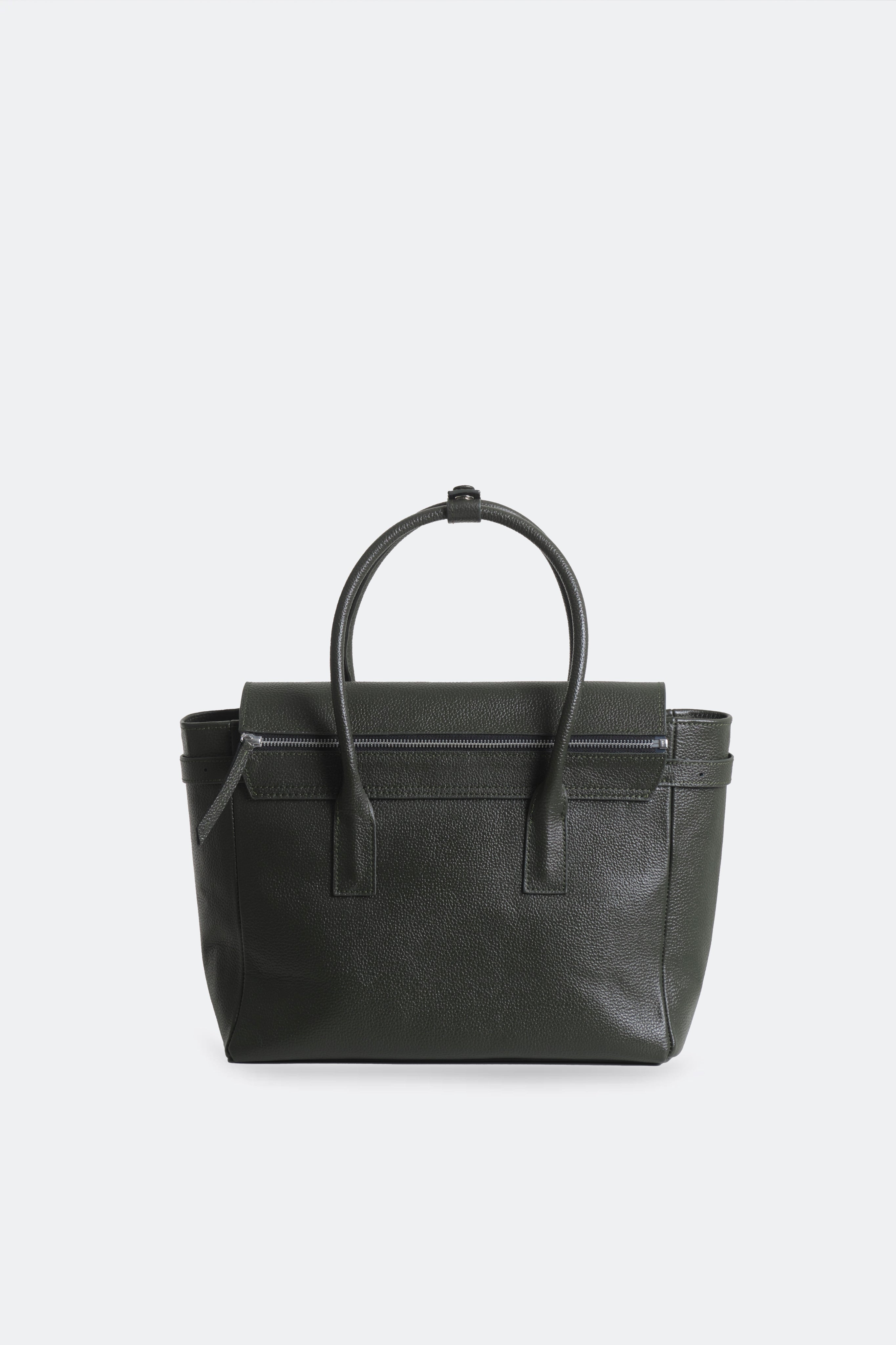 Medium Rocco Bag Grain Olive