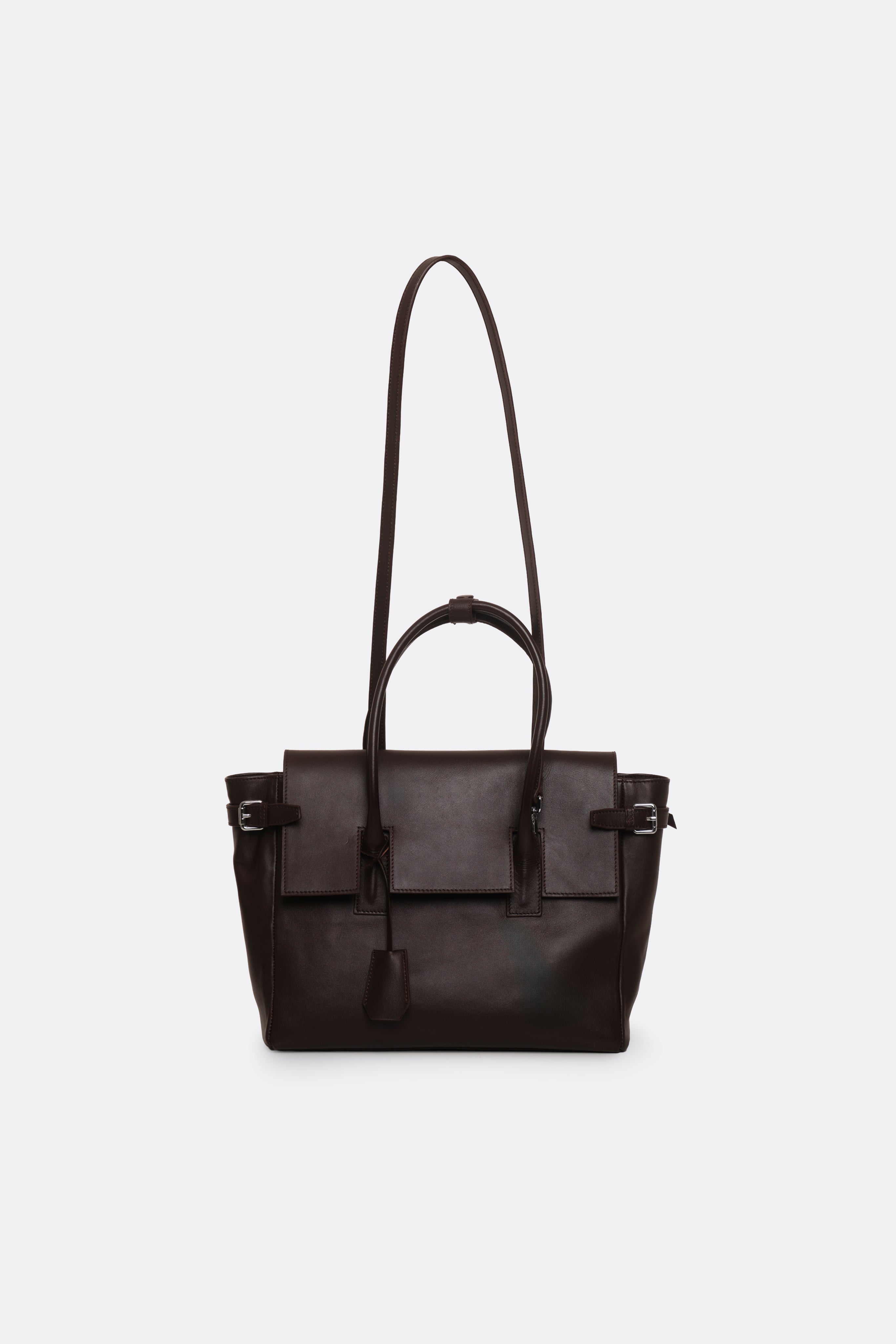 Medium Rocco Bag Nappa Brown