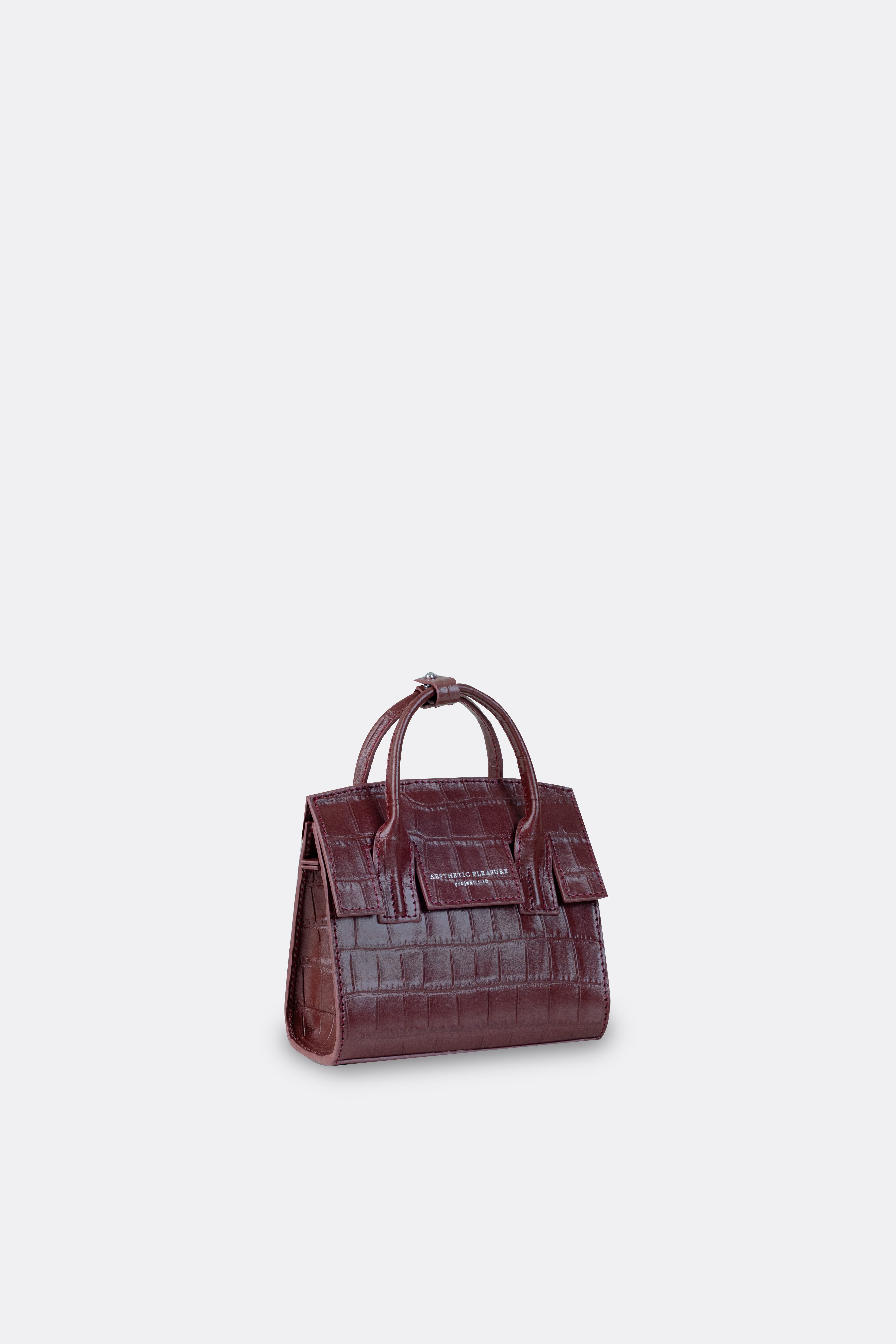 Micro Isolation Bag Alligator Maroon