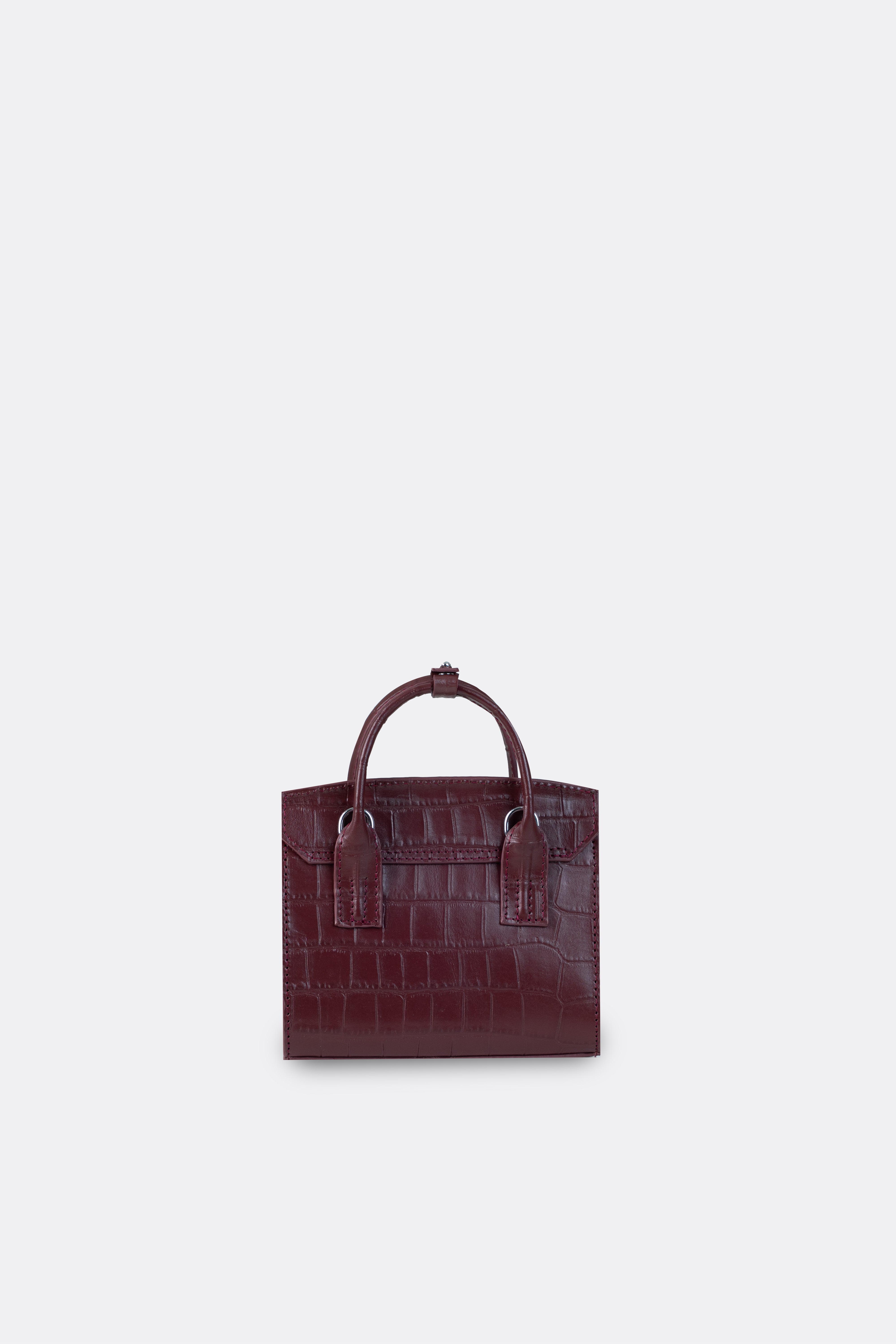 Micro Isolation Bag Alligator Maroon