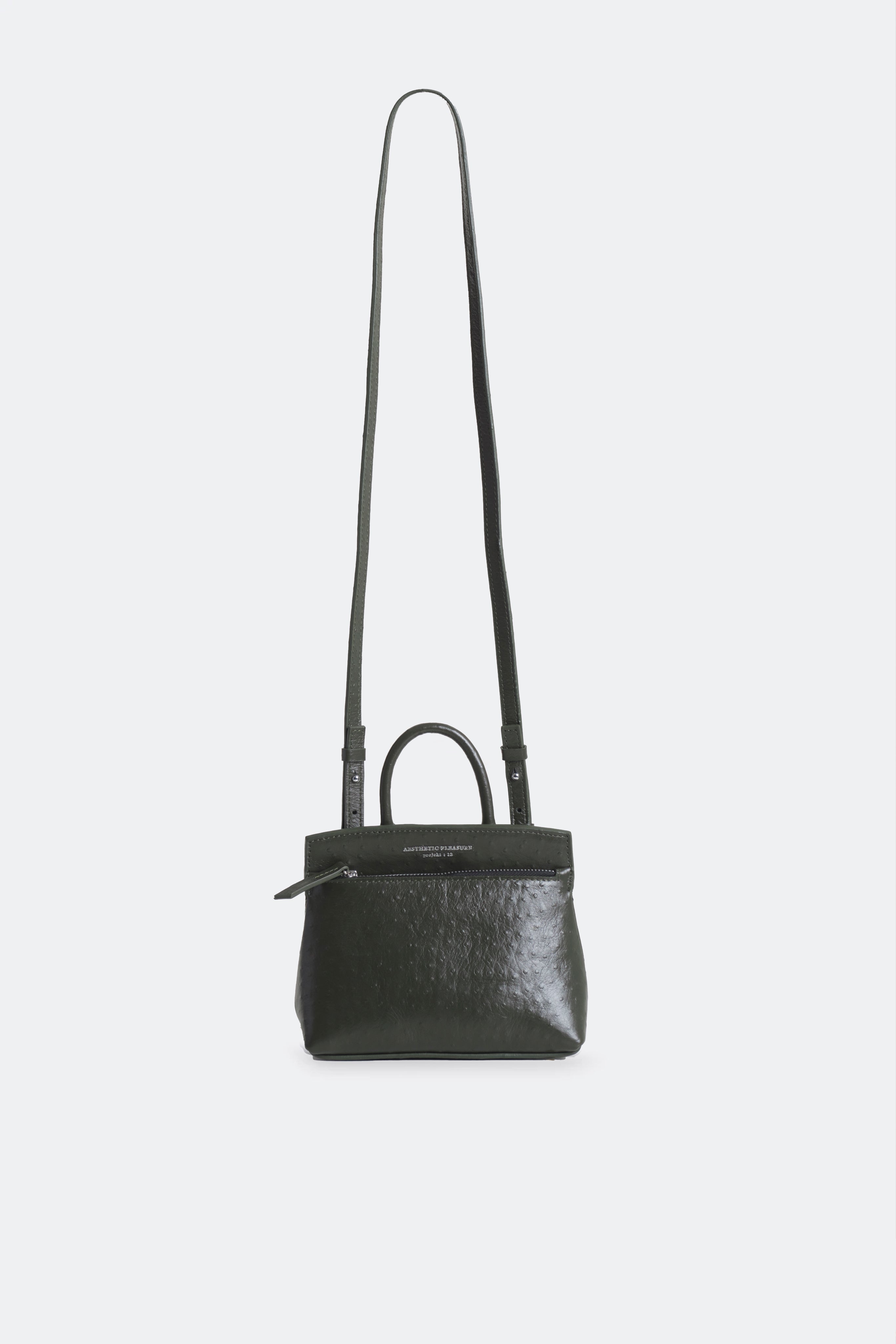 Mini Ace Bag Ostrich Olive