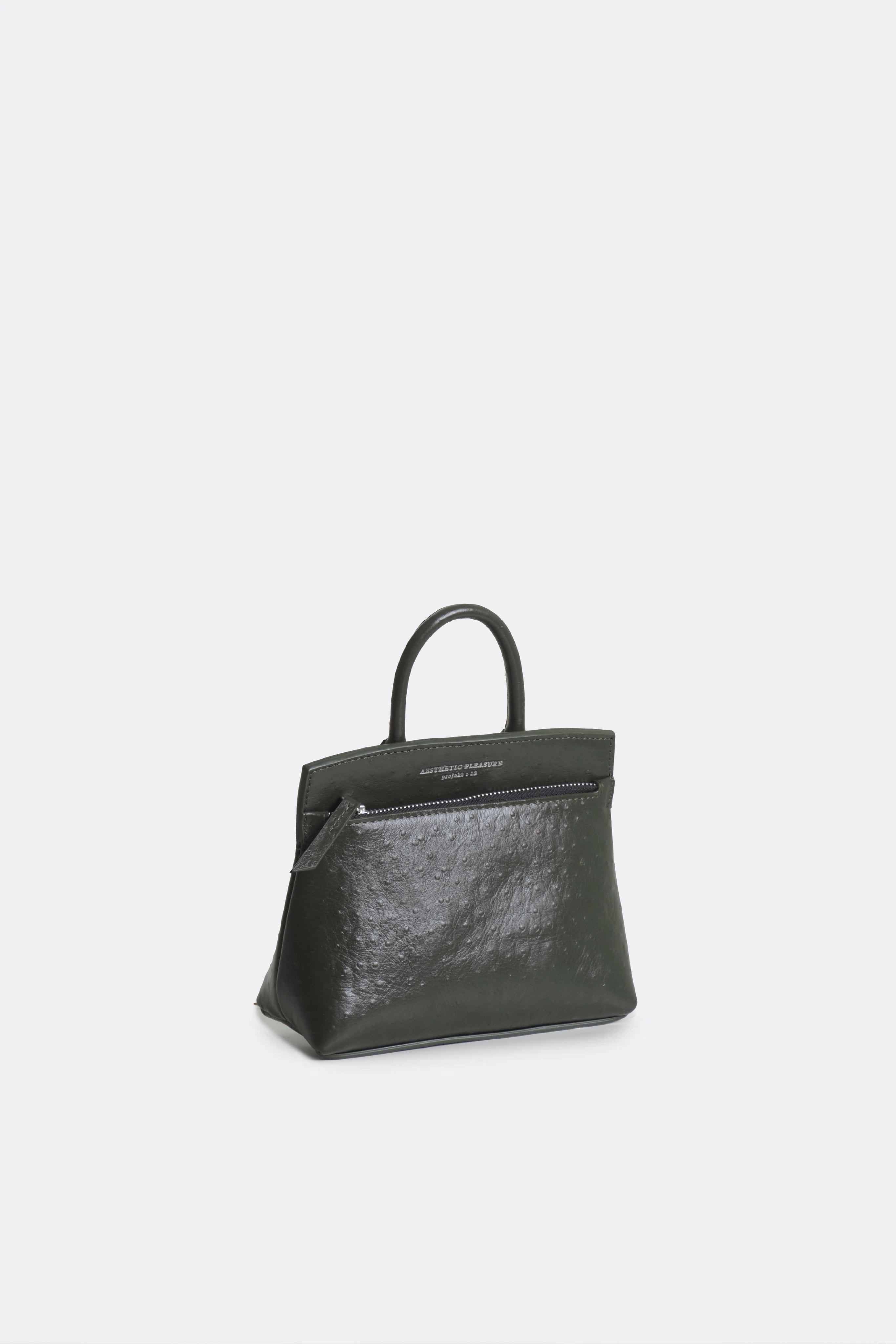 Mini Ace Bag Ostrich Olive