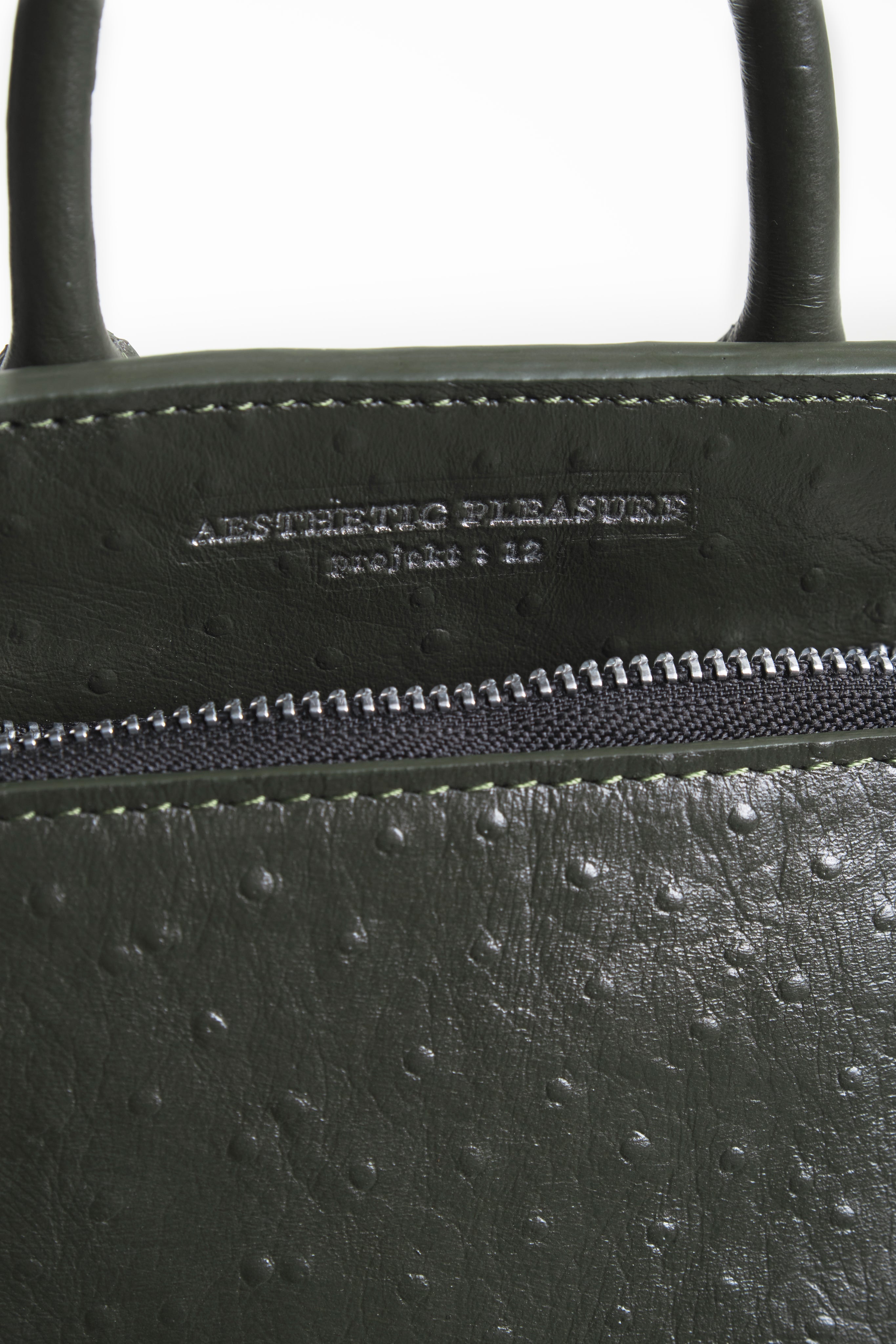 Mini Ace Bag Ostrich Olive