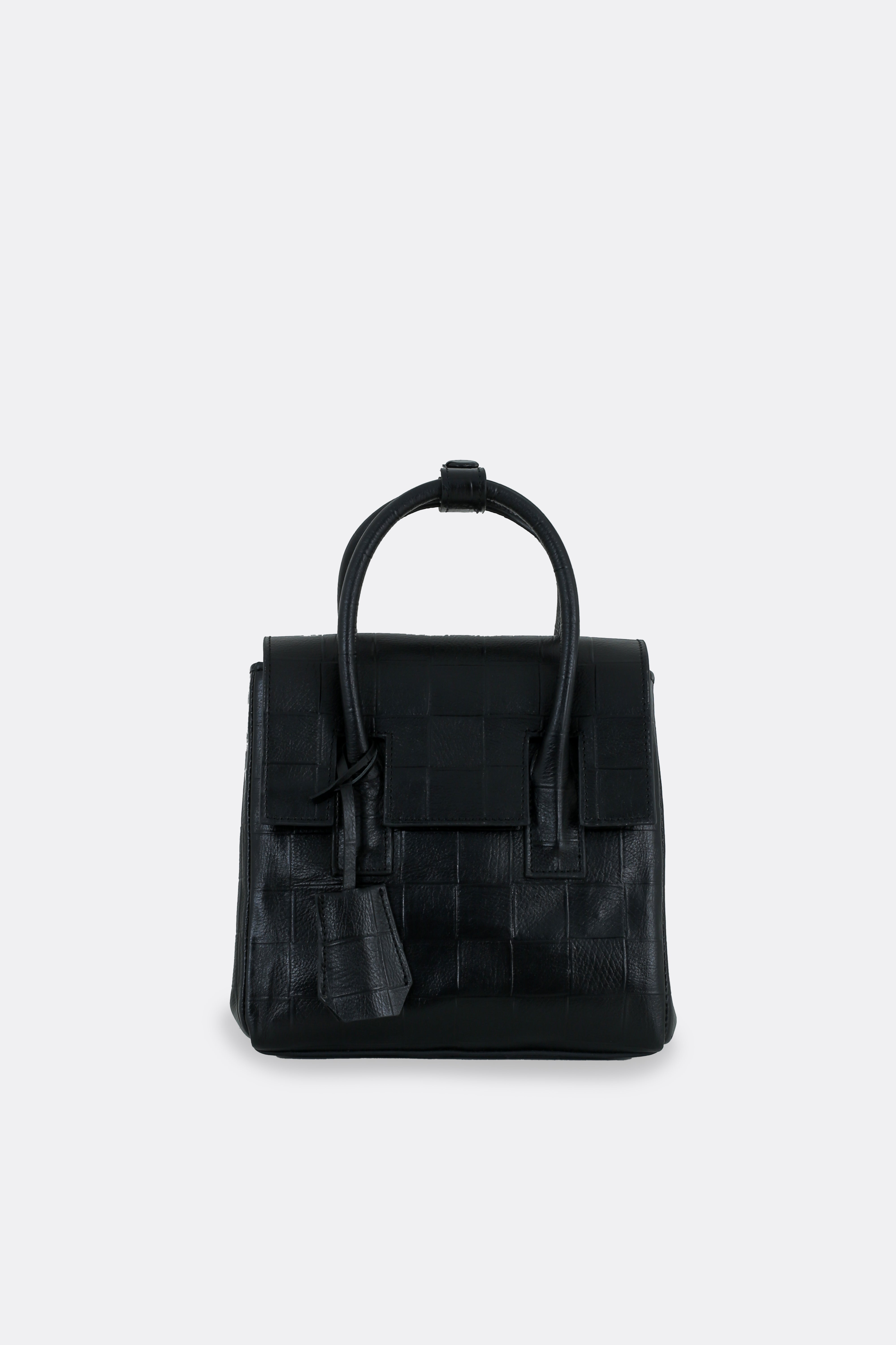 Mini Essens Bag Check Black