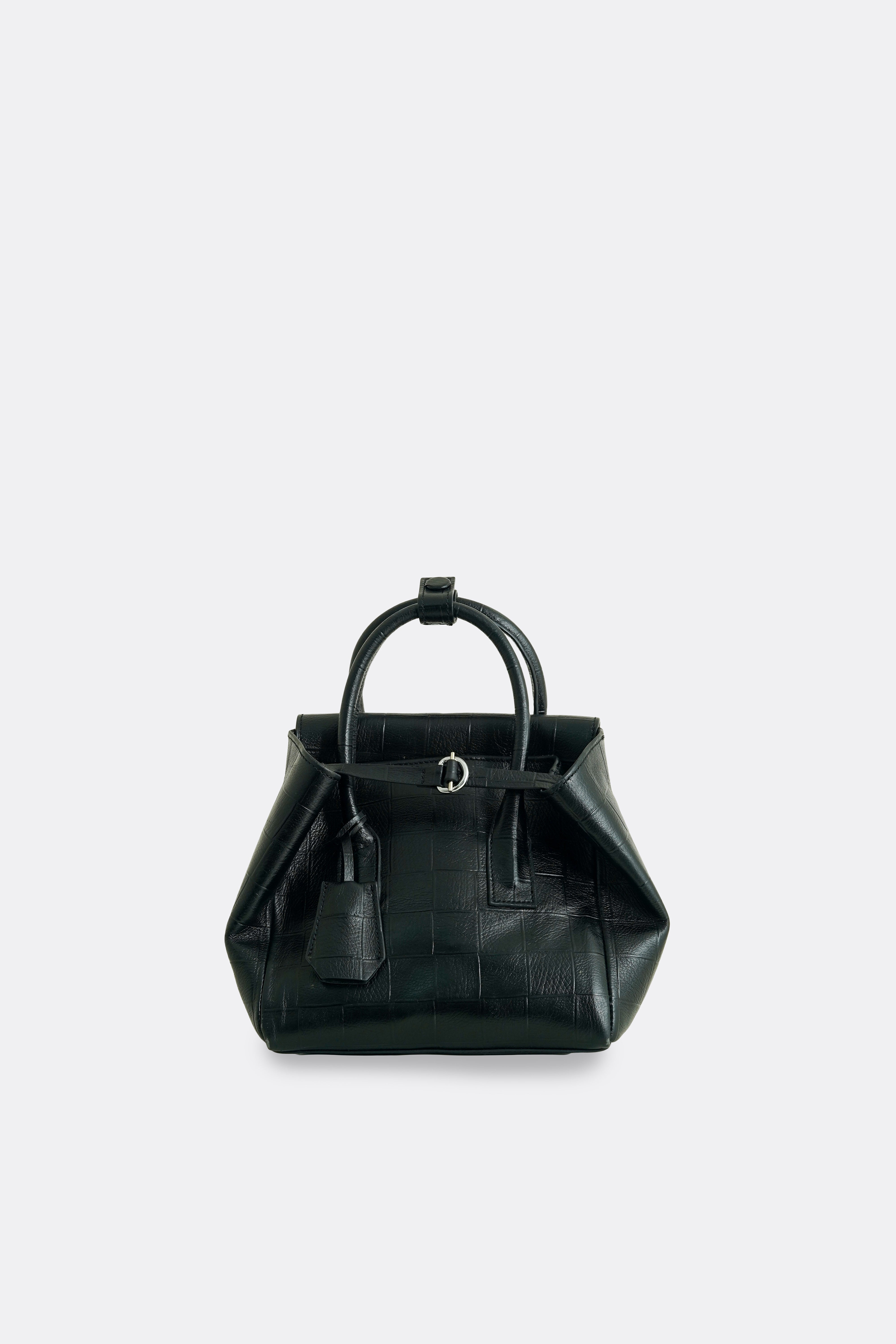 Mini Essens Bag Check Black