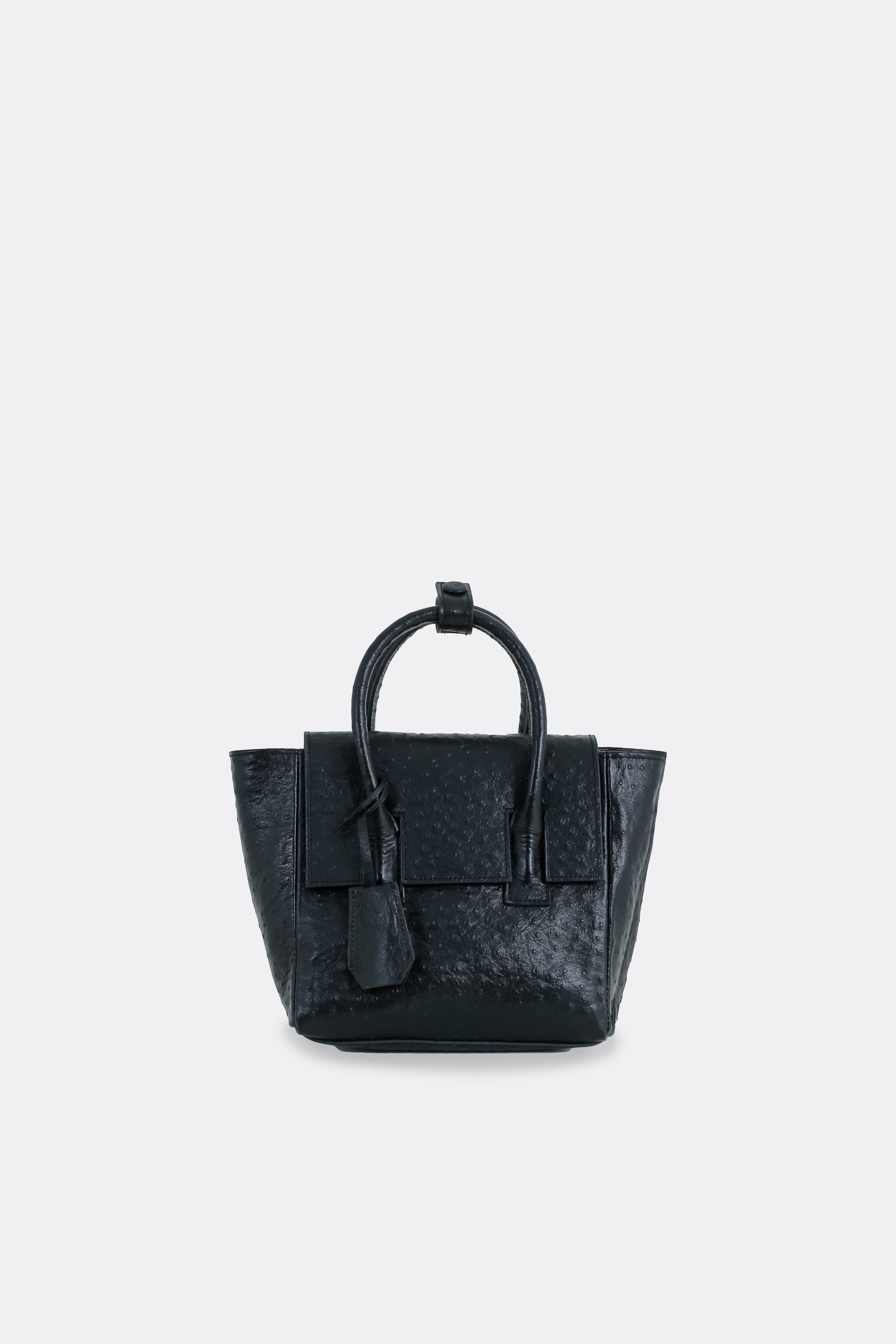 Mini Essens Bag Ostrich Black