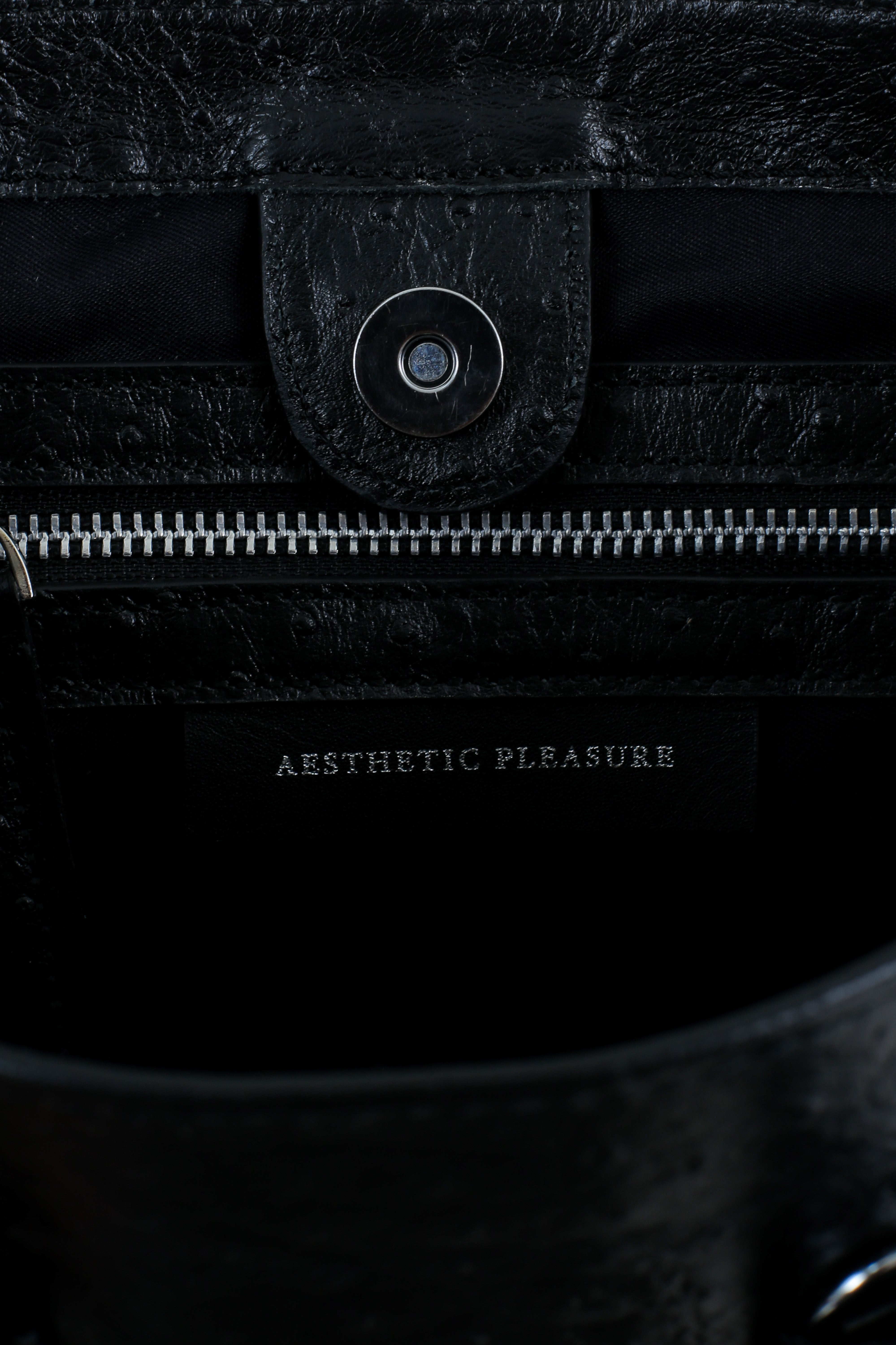 Mini Essens Bag Ostrich Black