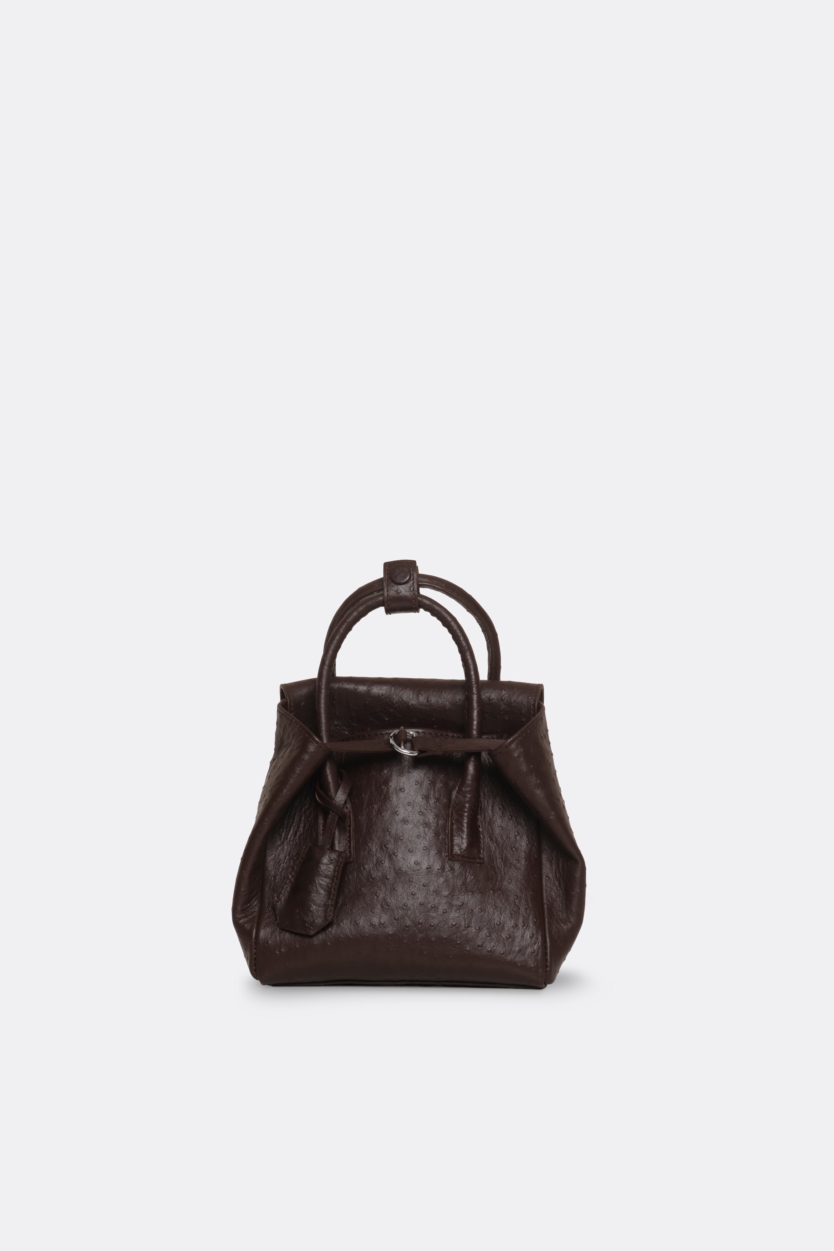 Mini Essens Bag Ostrich Brown