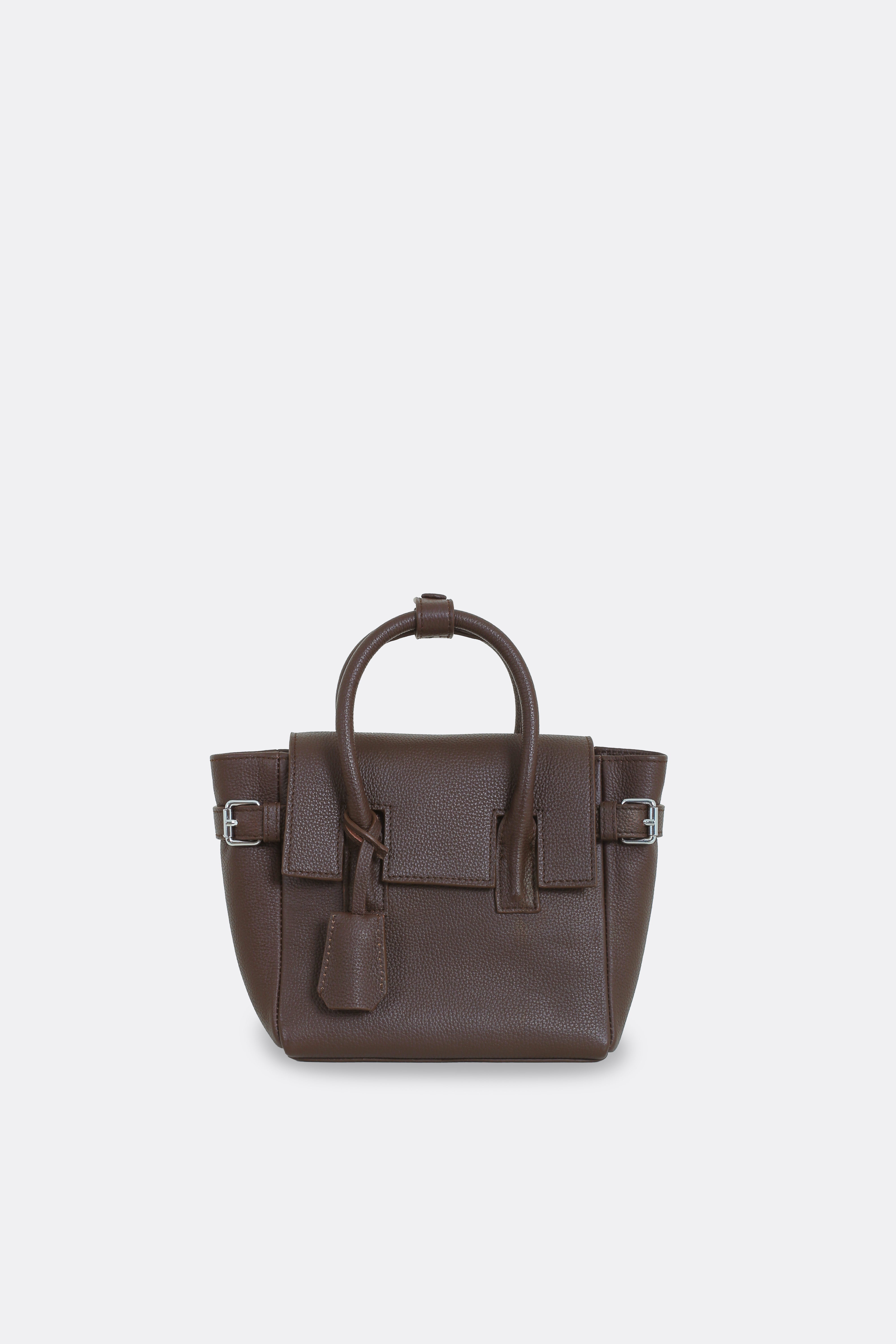 Mini Rocco Bag Grain Brown