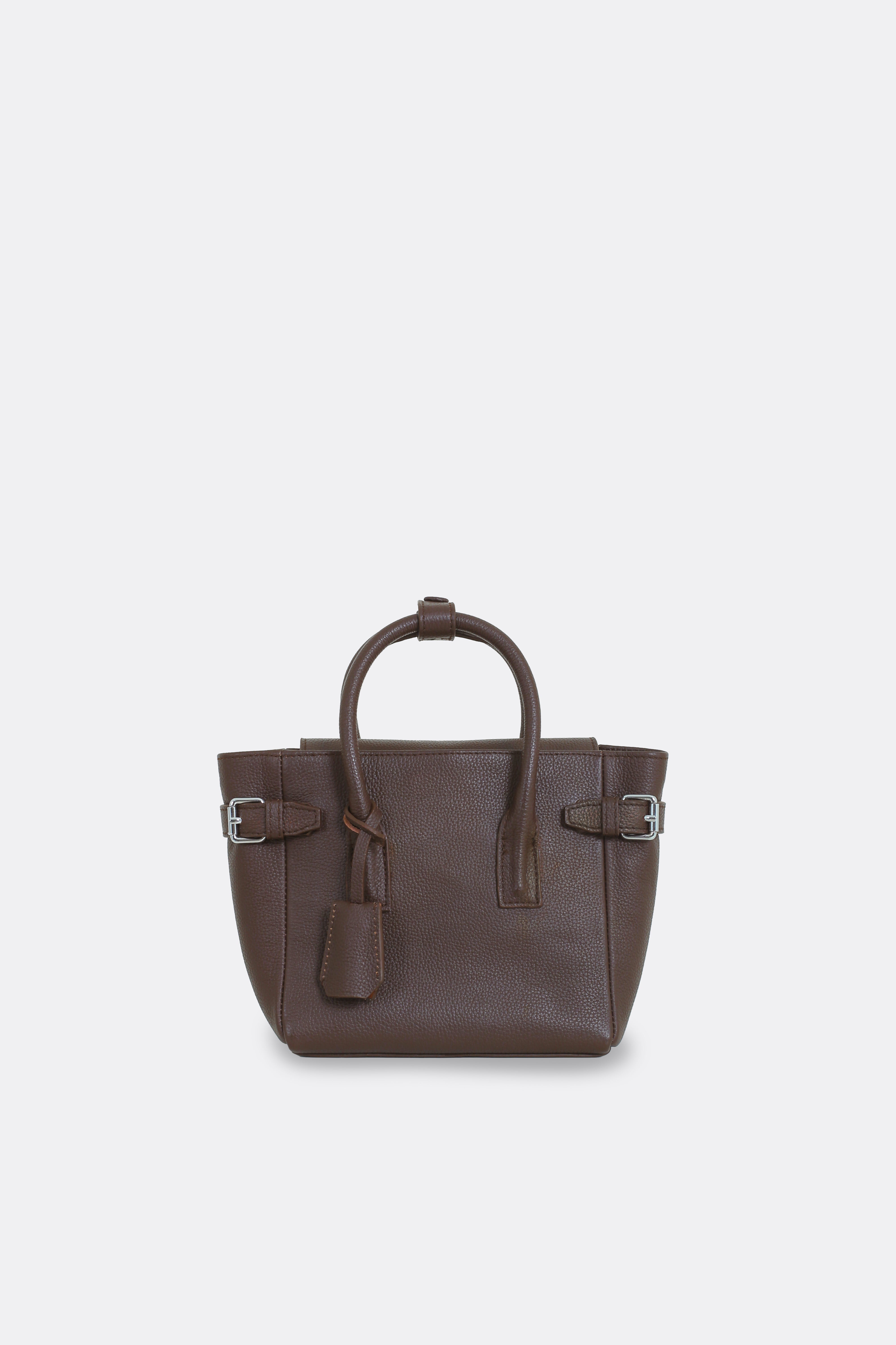 Mini Rocco Bag Grain Brown