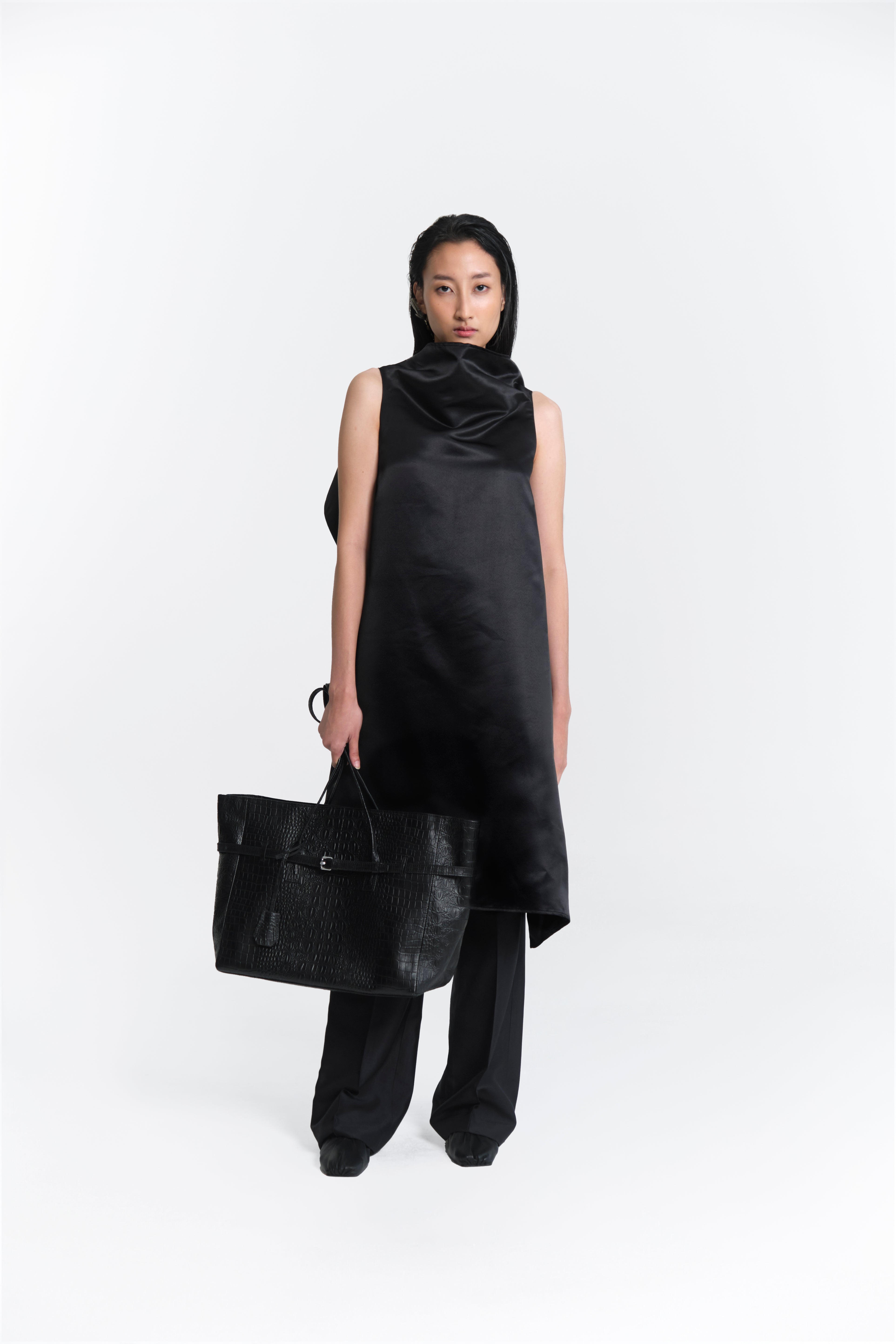 Obi Bag Croc Black