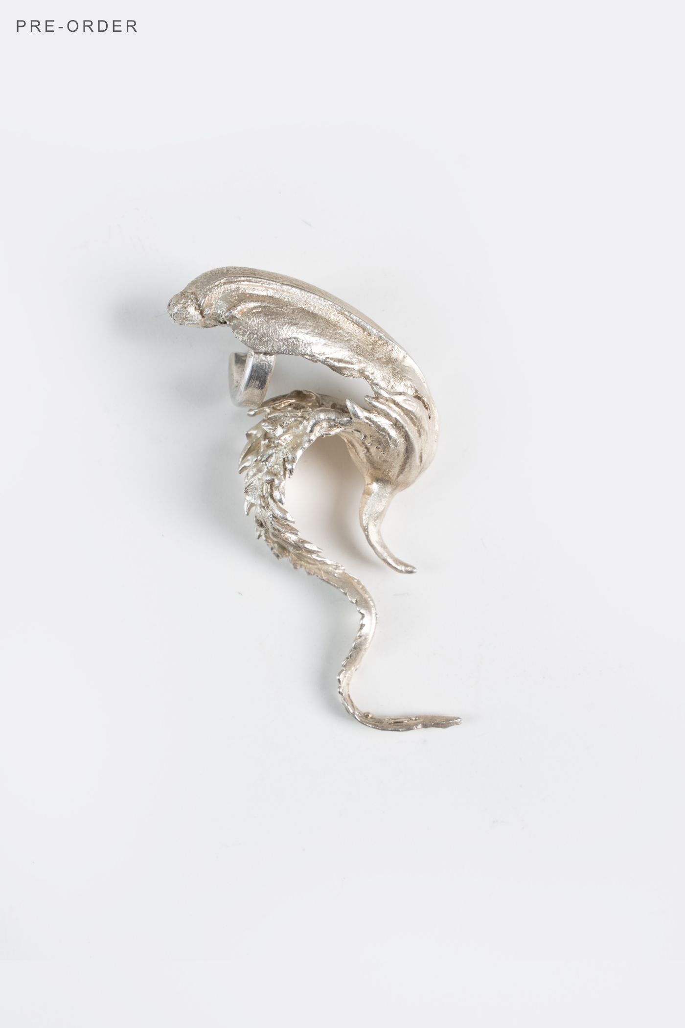 Mahija x AP Silver Earcuff