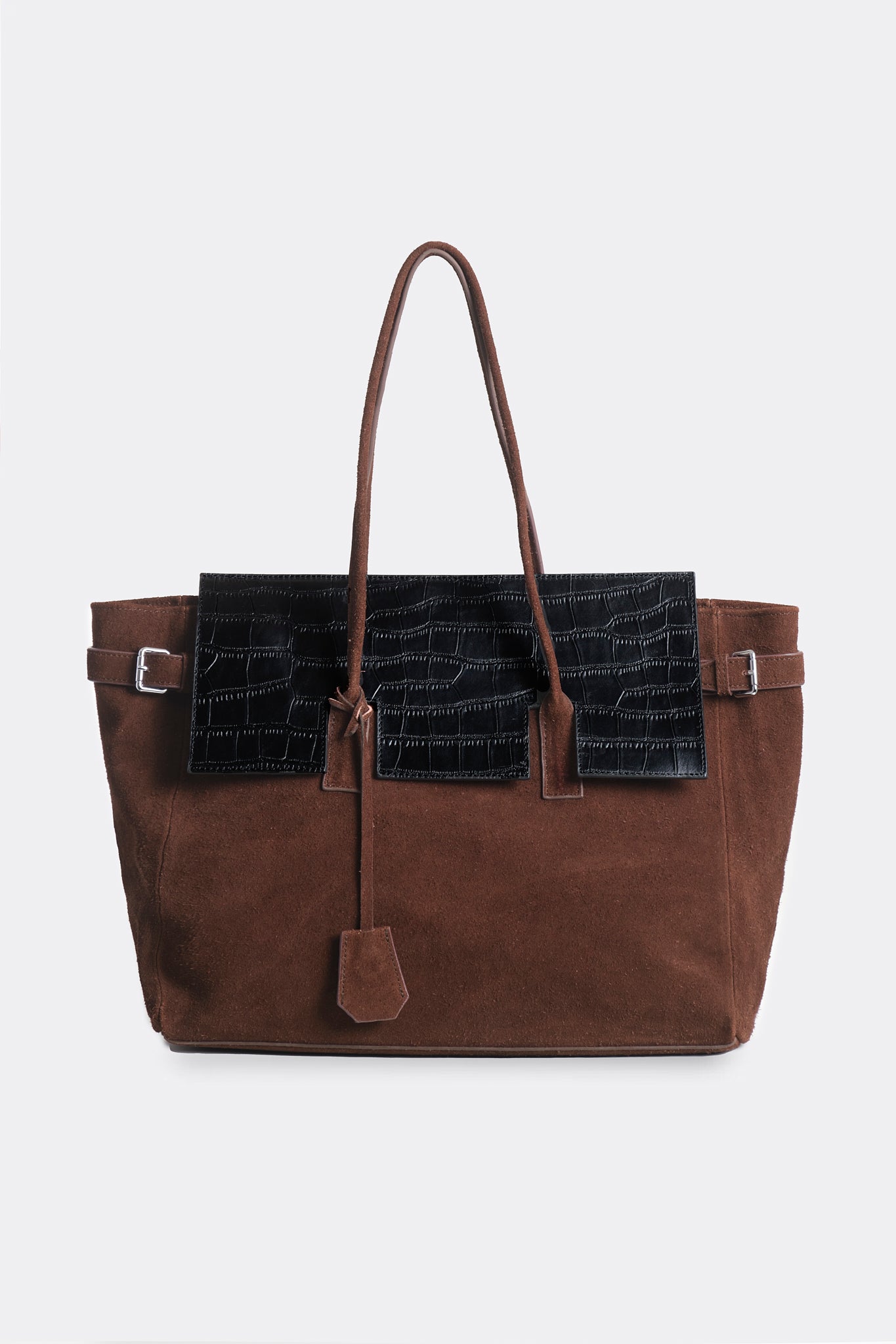 Slits Flap Essens Large Alligator Black